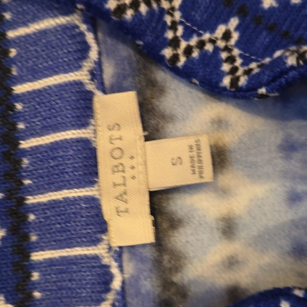 Talbot's Multi-Colored Design Print Sweatshirt Sw… - image 6